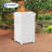 Resin Manual Lift Trash Can - 33 Gallons