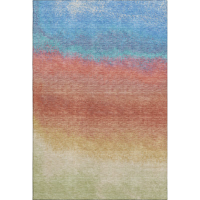 Premium Machine Washable Ariel Ombre Rug