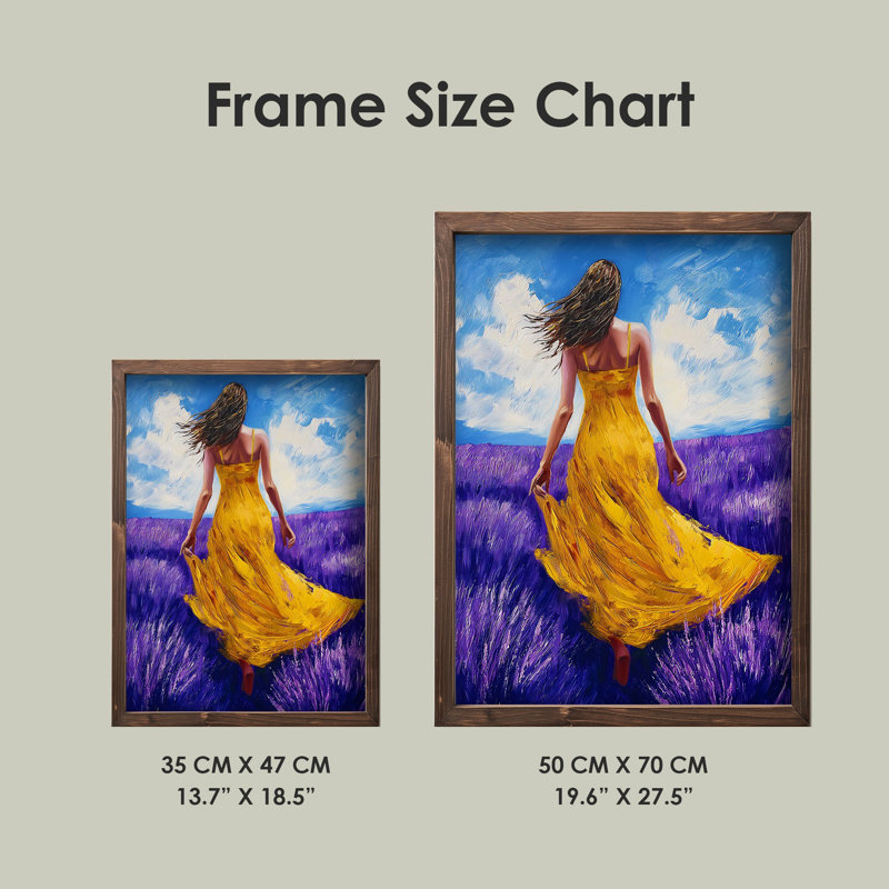 Elegant Decorative Framed MDF Painting, 19.7 x 27.6 x 0.1 inches | 100% MDF (3 mm Thick) with 100% Pine Wood Frame | UV Printed Art for Home Décor, Ideal for Living Room, Office & Gallery Wall Display