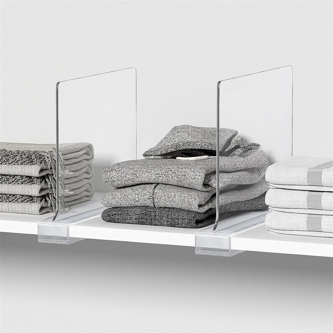 Keeran Shelf Divider (Set of 8) Rebrilliant 