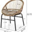 Chaise Edgar (ensemble de 2)