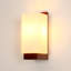 Glass Flush Mounted Sconce