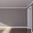 Endurathane Pheonix Crown Moulding, 2 3/4"H x 2 3/4"P x 3 7/8"F x 96"L, Factory Primed