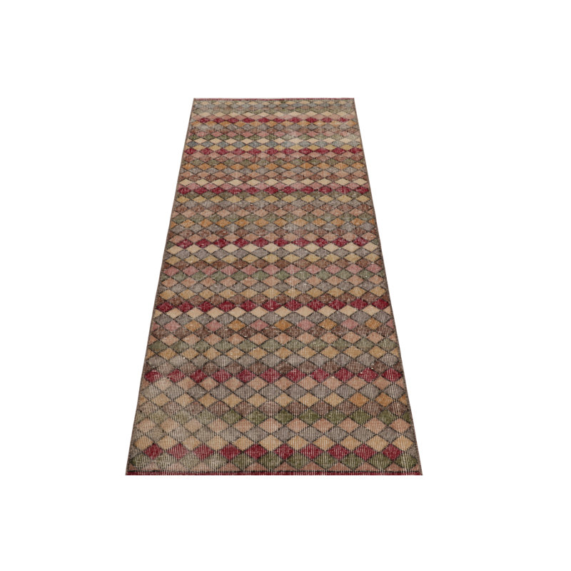 Vintage One-of-a-Kind 2'4X5'10 Hand Knotted Area Rug