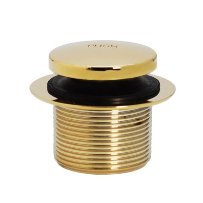 Ensemble de garniture de bonde de baignoire 1-1 / 2 "Tip-Toe avec trop-plein à deux trous