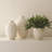 Nail Head Vase-Rustic White-911121193