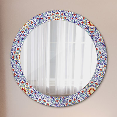 Huldar Glass Flat Wall Mirror