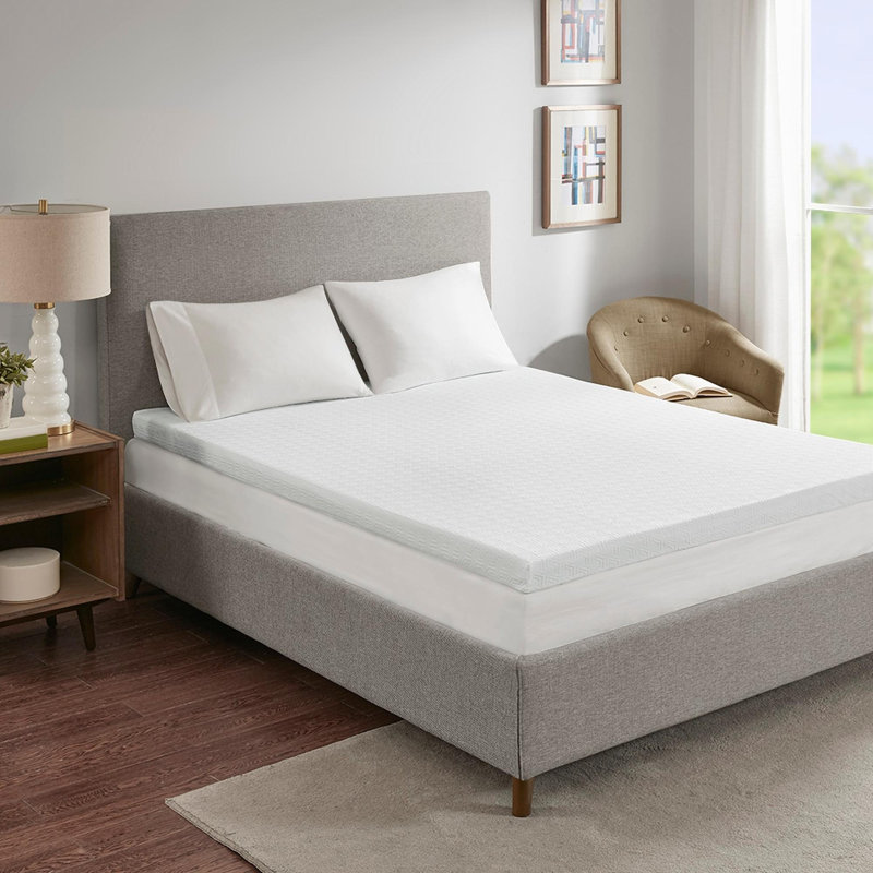 Surmatelas en mousse viscoélastique, Grand lit, 3"