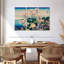«Fuji From Gotenyama On The Tokaido At Shinagawa», 3 pièces sur toile-98562709