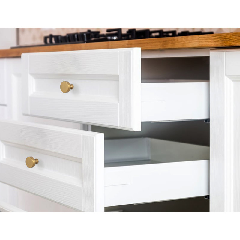 Ensemble de boutons circulaires, Brun champagne, 1.2