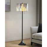 Mccant 61.5'' Dark Bronze Traditional Floor Lamp