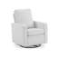 Fauteuil oscillant pivotant Luna - Certifié Greenguard Gold et tissu OEKO-TEX standard 100