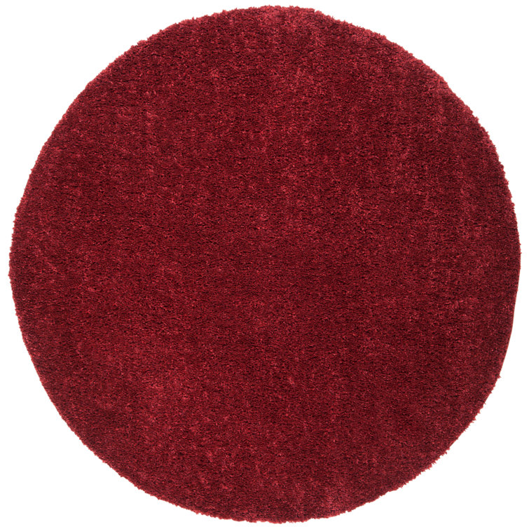Jiang Burgundy Area Rug