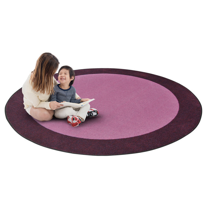 Joy Carpets All Around Area Rug, Round 7'7"