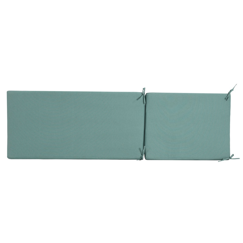 Noah Outdoor Chaise Lounge Cushion, Teal