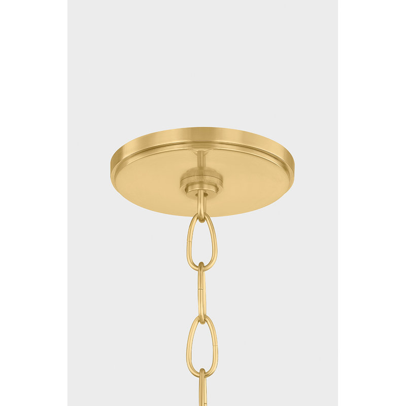 DELLA Pendant, Brass, 15.75"
