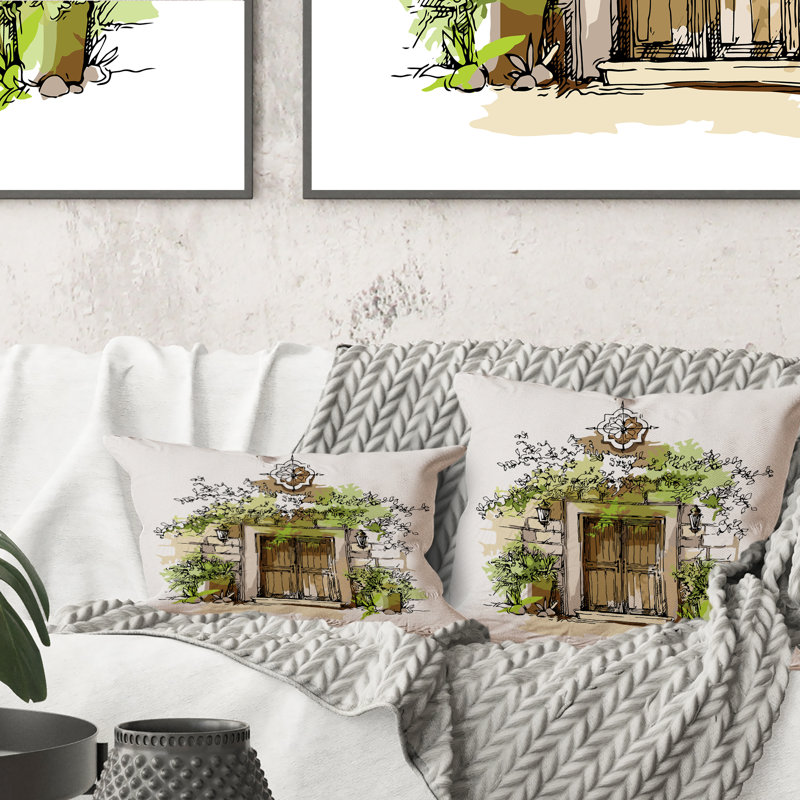 Coussin Vintage Vintage, 16 po x 16 po