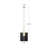 Maxe 24-in Black Dimmable LED Wall Sconce-665597934-665597935