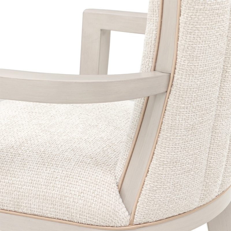 Fantosini Dining Arm Chair - Silver Mist