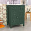 Meuble-lavabo autoportant élégant avec lavabo en céramique, porte à fermeture en douceur et tablette réglable-8018335