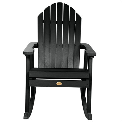 Outdoor Rocking Plastic Chair by Highwood USA