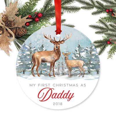 3.5'' Handmade Metal Animals Ball Ornament