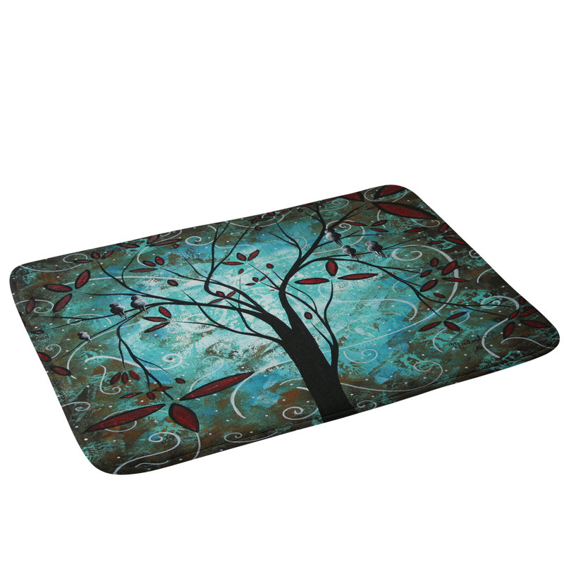Tapis de salle de bain romantique soirée