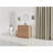 36'' Freestanding Bathroom Vanity With White Ceramic Sink & 2-Soft-Close Door, , Plywood-654549028