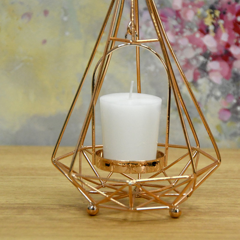 Bougie votive sans parfum Votive, Blanc, Ensemble de 96