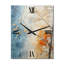 Horloge murale moderne - érable orange sarcelle - braises incandescentes VI-99631210