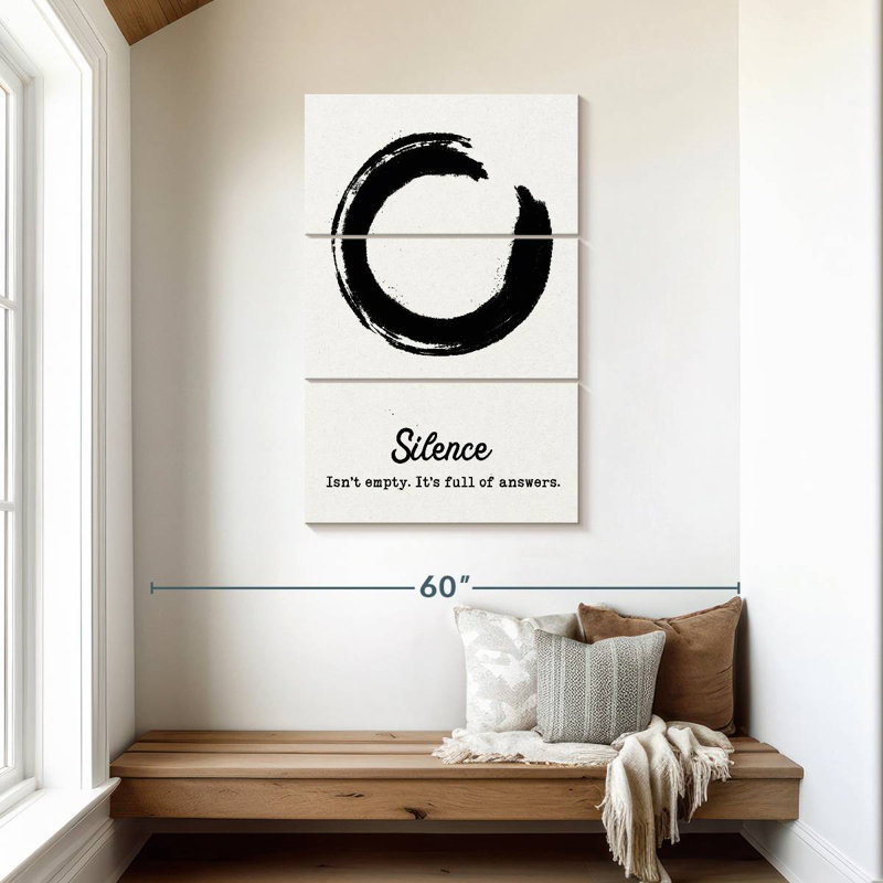 Adella Zen Silence, 45" H x 28" W