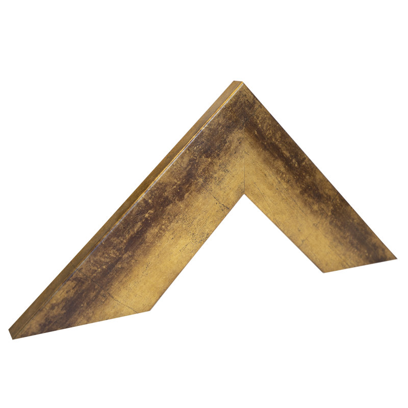 Miroir mural Dhar, 10 po x 27 po, Bronze