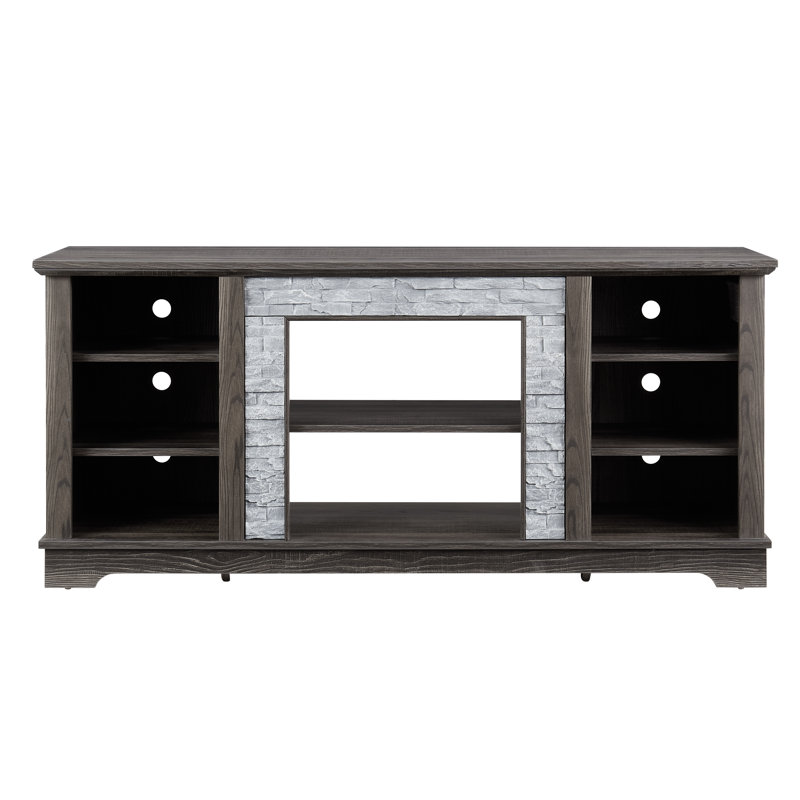 Meuble télé avec meuble télé Mantel Stone, Gris