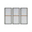 Ensemble de 3 toiles dorées-1874228719