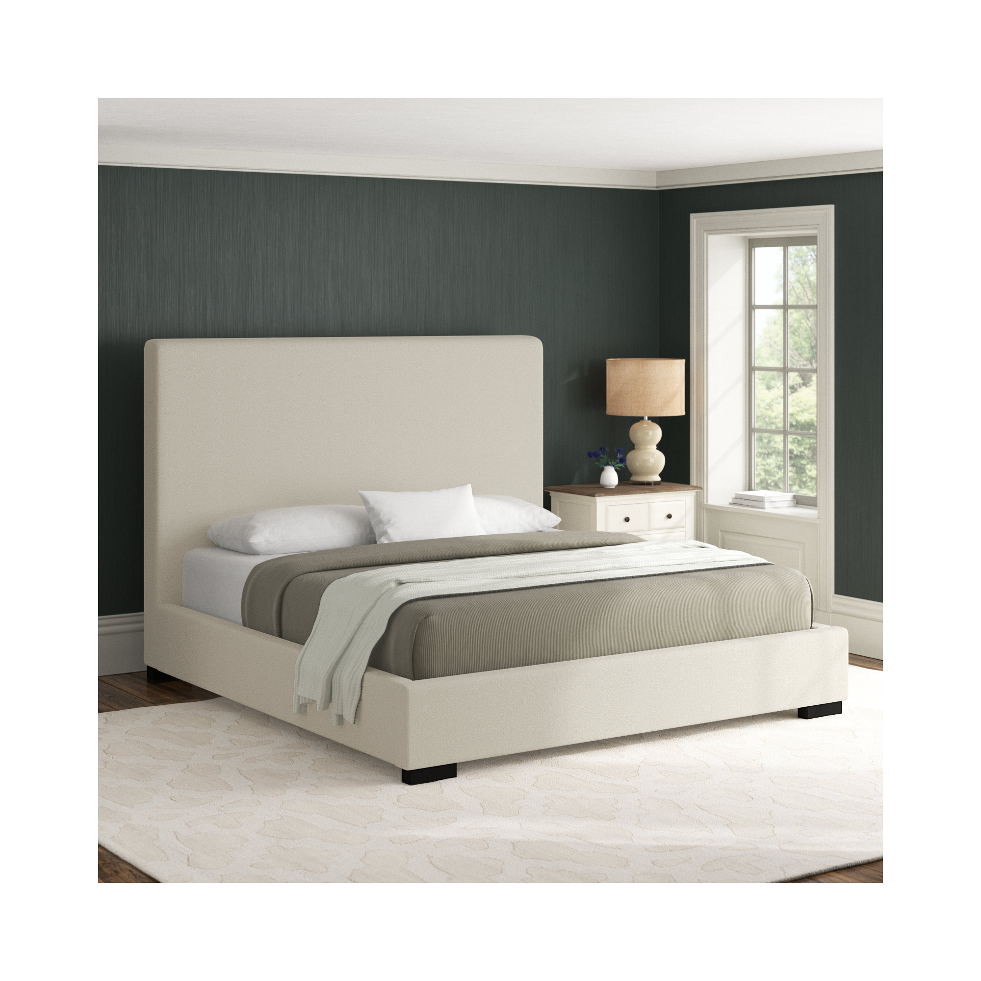 Tyndall Upholstered Bed, King 