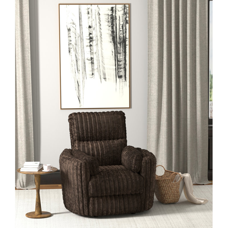 Myaira Power Rocker Recliner, Brown