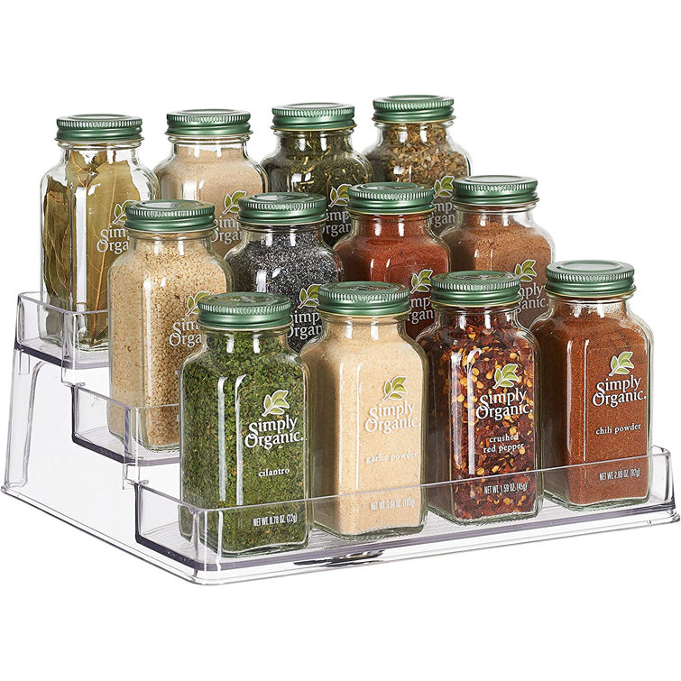 Prep & Savour Freestanding Spice Rack with Adjustable Racks | Wayfair