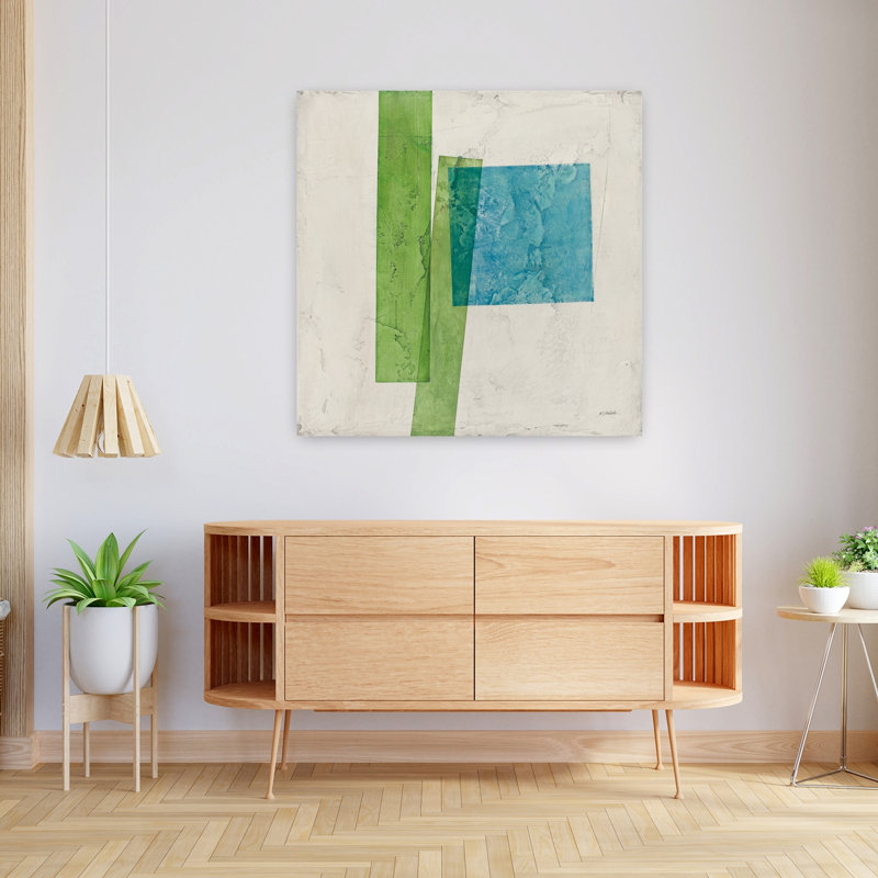 Harmony I No Lines, art moderne abstrait, H 36 po x l 36 po