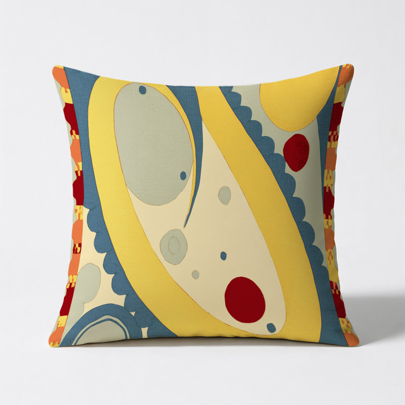 Breezy Jive Indoor And Outdoor Pillow, Square 18"