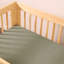 Matcha Muslin All-Stages Midi Crib Sheet