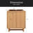 [Cabinet Only] 30" Bathroom Vanity(Sink Not Included)