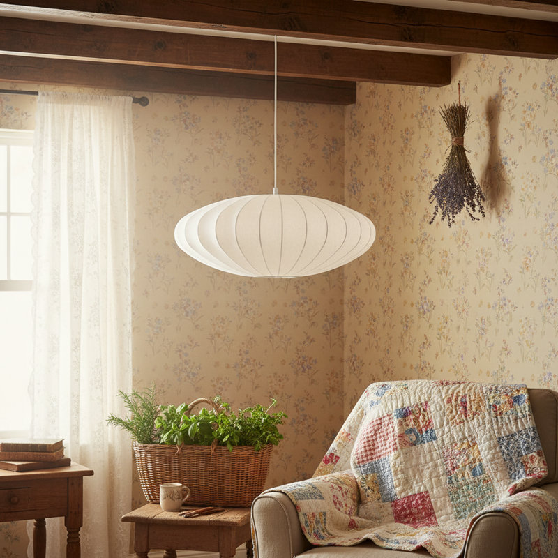23.6inches Pendant Light Dimmable, 9.8" H x 23.6" W x 23.6" D
