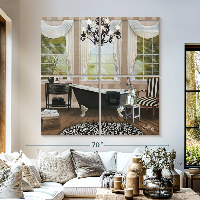 Kerrick Chandelier Bath I, 57'' H x 57'' W