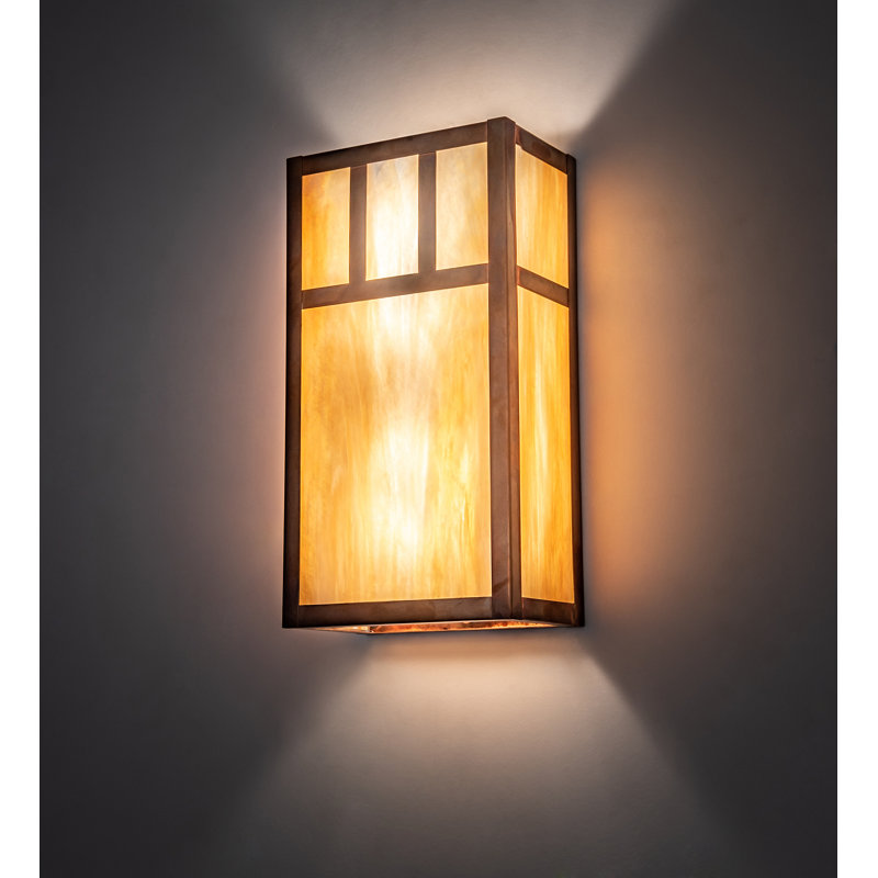 Sansa Solid Brass Flush Mounted Sconce