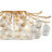 Transitional 3 Light Crystal Semi Flush Mount-157079900