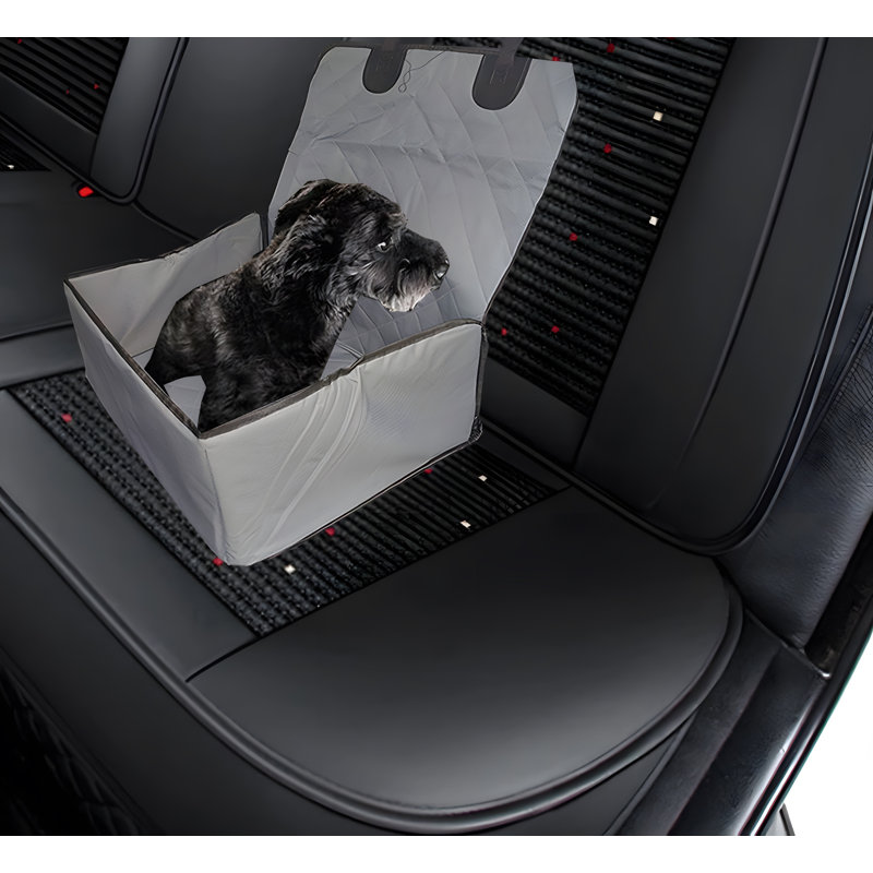 Siège d'auto en polyester Puppy, Gris