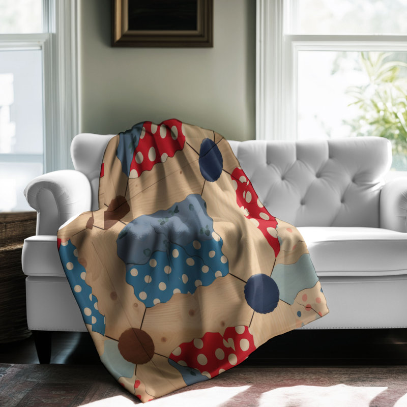 Timber Quilt - 1 Piece Blanket, 80" L x 60" W