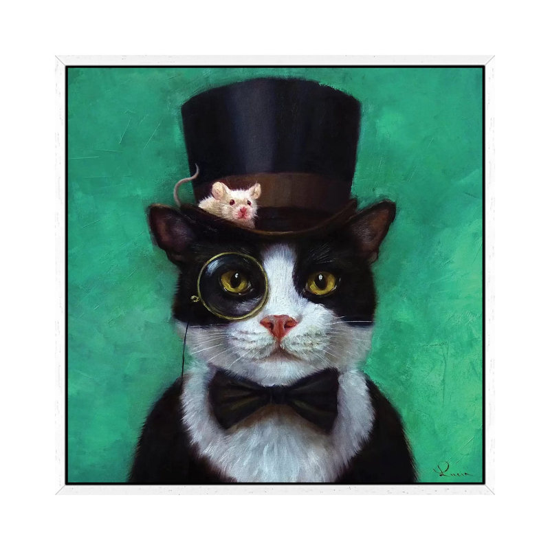 Lucia Heffernan - Print on Canvas, White Framed, 66.04 cm H x 66.04 cm W