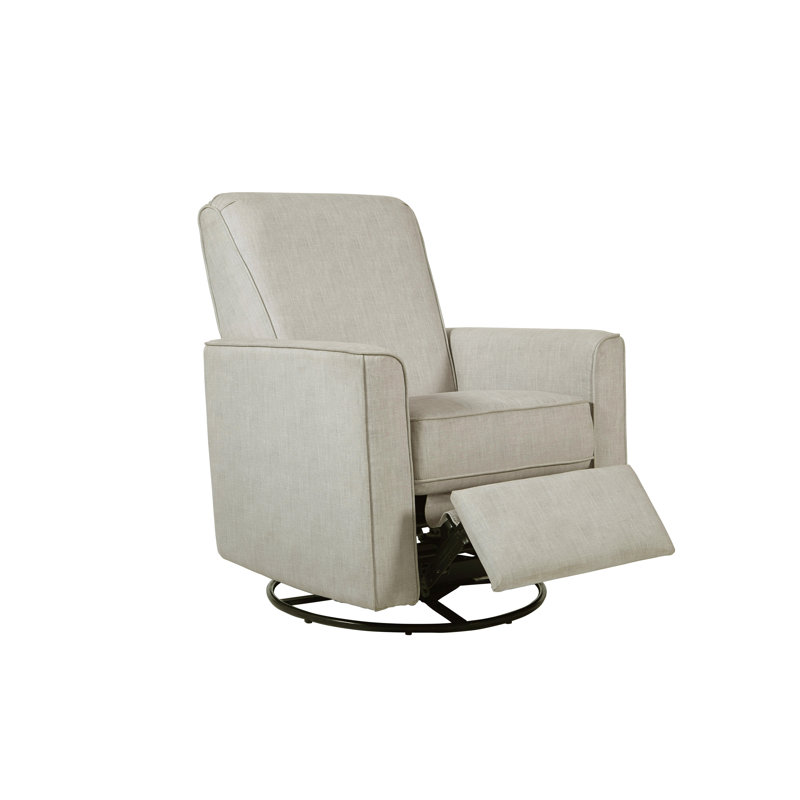 Fauteuil coulissant, inclinable et pivotant Ninette, Beige désert