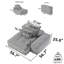 Canapé modulaire surdimensionné Modern-88798302